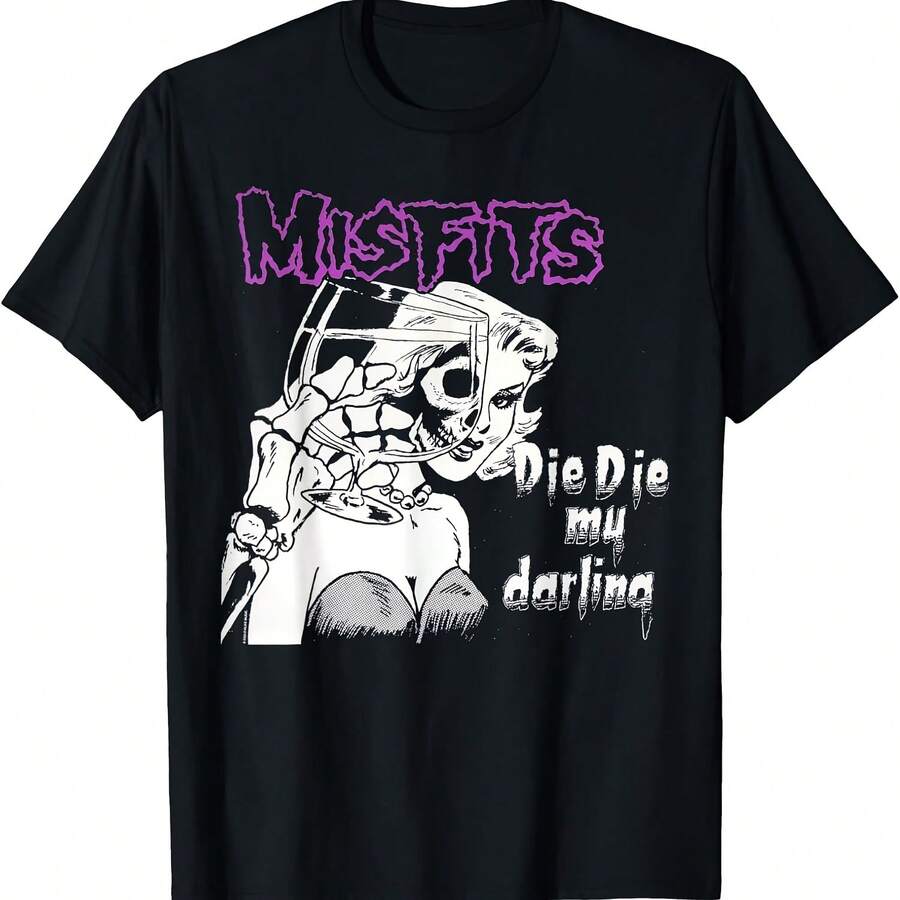 Misfits – Die Die My Darling T-Shirt - 黑色02 - 查看 1