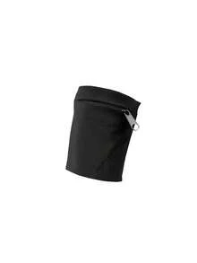 Outdoor Sports Wrist Pouch, Zipper Closure, Multi-Function Hidden Storage Bag, Private Wallet, Cycling Phone Bag, Fitness Arm Bag, Wrist Pouch, Running Storage Wallet, Travel Essential, Multi-Function Hair Scrunchies For Women & Girls, Invisible Black Hair Ties, Travel Accessories, Beach Holiday, Summer Vacation, School Supplies, Back To School Essentials - Multicolor - View 9