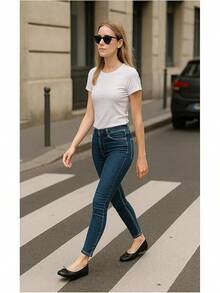 Women's Tabi Shoes Flats Split Toe Janpanese Ballet Flats Cute Black Bowknot Ballerina Shoes-2025 - 黑色 - 查看 8