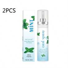 1 pieza Spray refrescante de menta para el aliento, spray oral, rocío suave y fino, cuidado oral, reduce la halitosis, fragancia a menta, aliento fresco, autocuidado, refrescante y sin preocupaciones, limpieza profunda del olor, suave y no irritante, suave y refrescante - Multicolor - Ver 11
