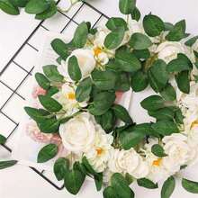 50/10Pcs Artificial Rose Leaves, Realistic Vein Artificial Greenery, Handmade DIY Rose Bouquet Foliage, Wedding Arch Bouquet Floral Filler, Window Display Eternal Flower Gift Box Floral Accessories, Artificial Foliage, Floral Greenery, Handmade Flower Accessories, Floral Filler Leaves, DIY Floral Accessories, Wedding Bouquet, Arch Decor, Floral Bouquet, Eternal Flower Gift Box - Multicolor - View 5