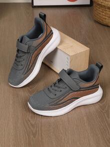 1 Pair 2025 New Children's Mesh Casual Shoes, Comfortable Breathable Lightweight Simple Design, Suitable For Party, Multi-Color Options, Big Kid Casual Shoes