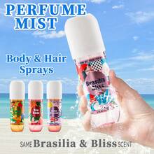 Wish 6.1fl.Oz Hair & Body Fragrance Mist For Women - Long-Lasting Perfume,It Contains Fragrances Of Jasmine, Vanilla, Black Plum, Etc ,Perfect For Dating, Parties And Gift Giving - Brasilia Bliss - 查看 5