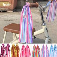 1 Pair Of Scooter Bicycle Motorcycle Tricycle Tassel Accessories Streamers, Ribbons High Density Cheerleading Hand-Cranked Cat Pendant Cart Decoration