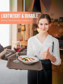 Plateau d'art en plastique. Plateau-repas coloré de restauration rapide. Articles faits à la main. Boîte de rangement. Convient pour un usage domestique, des projets quotidiens, la peinture, les perles (15 x 23 cm)