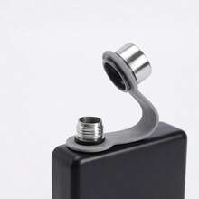 Portable Spray-Painted Rectangular 304 Stainless Steel Wine Bottle Water Bottle - Multicolor - View 4