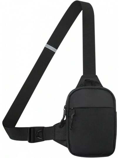 CXJYSD Mini Bolso Cruzado En El Pecho,Para Hombre Y Mujer Con Bolsillos Dobles,Riñonera Impermeable Con Manos Libres,Adecuado Para Deportes Al Aire Libre,Correr Y Viajar