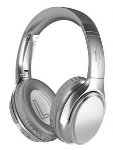 Auriculares Vintage De Metal - gris-plata - Ver 1