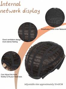 男士短款棕色假发帅气男士日常服装合成全假发自然棕色假发 - 巧克力棕 - 查看 3