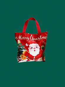 1 pieza Bolsa de regalo de Navidad, Bolsa de lona de regalo de caramelos con forma de manzana. Bolsas de Navidad, Bolsas de regalo de Navidad, Bolsas de lona de regalo de caramelos. Bolsa de Papá Noel. Bolsa de regalo de Navidad.