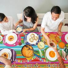 Kitchen Tablecloth - Party In Mexico - View 4