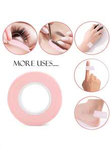 6 piezas/10 piezas/20 piezas Cinta transpirable para extensión de pestañas, cinta de tela microporosa, cinta profesional para extensión de pestañas postizas, herramientas de maquillaje de ojos, adecuada para extensión de pestañas, herramientas de levantamiento facial, maquillaje, barato, decoración de habitaciones, maquillaje, viajes, dormitorio, accesorios de maquillaje