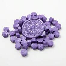 200 颗/包八角形封蜡珠，用于印章、手工制作卡片信封装饰、婚礼请柬、礼品包装、信封封口、派对请柬、剪贴簿、火漆封蜡珠 DIY - 多色 - 查看 8