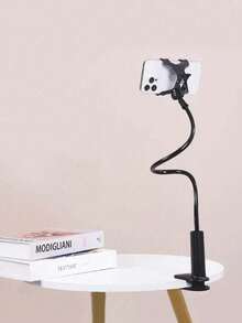 1PC Mobile Phone Clip On Stand (70cm/27.56inch), Bedside Mobile Phone Stand With 360 Degree Rotating Plastic Stand, Flexible Long Arm Gooseneck Stand Installation Fixture With Grip, Universal Mobile Phone Stand For Bed Table, Mobile Phone Stand For Lazy People, Universal Adjustable Stand For Bedside Desktop Live Streaming - Multicolor - View 9