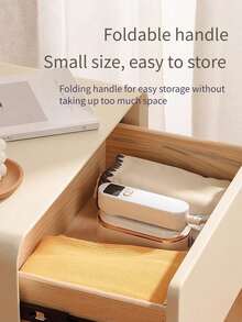 OBOVAY 2-In-1 Handheld Steam Iron/Garment Steamer/Portable Travel Steam Iron/Clothes Steamer - UK Plug(220-240V) - View 7