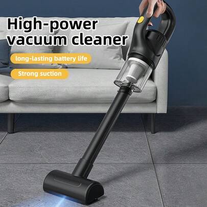 SOKANY Cordless Vacuum Cleaner, Rechargeable Super Powerful Cordless Handheld Vacuum Cleaner, Lightweight And Portable Design, Barrier-Free Wireless Cleaning, Strong Suction, High Cleaning Efficiency, Convenient For Home And Car Use, Built-In 1800mAh Rechargeable Battery