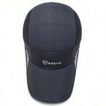 2 Packs Gorra de Béisbol Transpirable for Men, Protección Solar de Secado Rápido, Malla Plegable Lavable, Ligera Sombrero de Verano al Aire Libre con Hebilla Ajustable