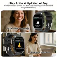 Multifunktionale Smartwatch mit kabelloser Anruffunktion | Sport Outdoor/Wandern/Reisebekleidung, Sportdatenverfolgung, Wecker, Erinnerung an langes Sitzen, Schlafüberwachung, Schrittzähler, Informationsbenachrichtigung, Fitness-Armband - das perfekte Urlaubsgeschenk, kompatibel mit iOS und Android