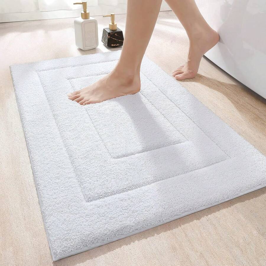 Bath Rug Set - לבן - ראה 1