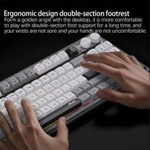 Acer OKR 234 Tri-Mode Wireless Keyboard: Mechanical-Feel, Quiet Keys, Multi-Function Shortcut Keys, Plug-And-Play USB Interface, All-Around Peripheral For Business, Office, And Gaming. - Milk Tea Color - View 2