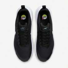 Nike 新款 Air Max Nuaxis 男子跑步鞋 可视气垫 减震回弹 耐穿 脚感舒适 适合训练 通勤 运动 黑白百搭时尚 超值推荐 FD4329-001 - 黑與白 - 查看 3