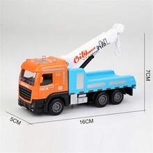 Alloy Construction Vehicles, Fire Truck Toys, Construction Crane Toy Series, Excavator, Mixer Truck, Bulldozer, Forklift, Dump Truck, Vehicles, With Lights And Sounds, Suitable As Birthday Gifts For Toddlers, Kids, Boys And Girls - Multicolor - View 39
