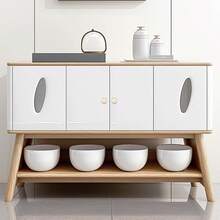 2/4 Pieces Of Simple Style Zinc Alloy Cabinet Drawer Door Handles, Furniture Hardware, Home Decoration, Kitchen Decoration, Living Room Decoration Furniture Decoration Atmosphere - White - View 3