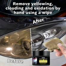 Car Headlight Repair Kit--Anti-Oxidation, Yellowing And Scratch Repair Crystal Clear Coating