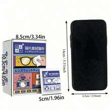 10/50/100pcs Glasses Wet Towel, Disposable Glasses Cloth, With Fog Removal Function, But Also Wipe Mobile Phone Screen, Camera And So On,Belt,Glasses - Multicolor - View 4