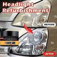 Car Headlight Repair And Polishing Kit, Headlight Scratch Remover, Repair Paste, Oxidation Remover, Headlight Polishing Wax