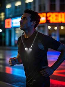 1pc LED Neck Reading Light, USB Rechargeable, 3 Brightness Levels, Eye-Caring, Suitable For Night Reading, Running, Knitting, Grooming And More - Neck Lamp - View 6