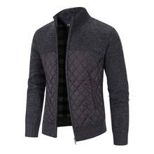 Men Sports Cardigans - 6635 Light Gray - View 6