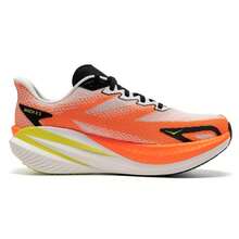 Hoka Giày chạy bộ Mach X 3, giày thể thao nam thường ngày, 1168720-WNG - Trắng/Cam huỳnh quang - Xem 2
