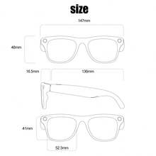 SIMSONLAB Neue intelligente Brille für Herren & Damen, Sprachassistent, 260mAh Großer Akku, langanhaltend, Telefonanruf, Echtzeit-Übersetzung, Musiksteuerung, Intelligente Suche, Präzise Berührung, Dialogfunktion, Intelligente Steuerung, Geburtstagsgeschenk