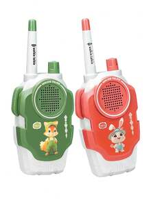 New Walkie Talkie 2pcs Kids Long Distance Electronic Toys Children Baby Radio Phone For Boys Girls Christmas Birthday Gift - Multicolor - View 2