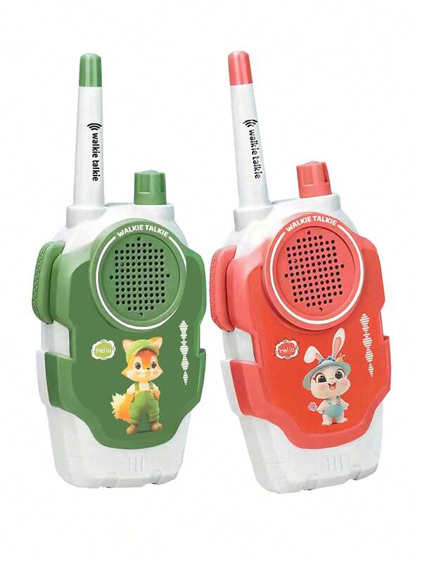 2 pezzi Nuovo walkie-talkie per bambini, giocattolo elettronico a lunga distanza, radio per bambini e ragazzi, regalo di Natale e compleanno