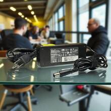 DEMTECH Cargador de corriente compatible para computadora portátil con salida de 19.5V 4.62A 90W, conector redondo de 4.5 mm exterior y 3.0 mm interior, adaptador de energía universal para notebooks, ultrabooks y equipos electrónicos que requieren entrada de 19.5 voltios, diseño compacto y ligero para uso en oficina, hogar o viajes, práctico como reemplazo del cargador original o como accesorio adicional, voltaje estable que garantiza un rendimiento confiable en todo momento, accesorio portátil con entrada de corriente AC 100-240V ideal para estudiantes, profesionistas y usuarios que necesitan mantener su equipo siempre cargado, compatible con distintos modelos que utilizan conector fino 4.5 * 3.0 mm, fácil de transportar en mochilas y maletines, opción duradera y eficiente para trabajo, estudio, entretenimiento y actividades diarias con tu dispositivo portátil. - Tipo de Enchufe B Japonés (100V) - Ver 6