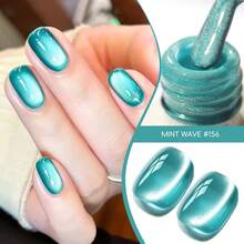 XEIJAYI Fashion Cat Eye Nails Holographic Nail Art Designs 1pc Reflective Cat's Eye Magnetic Gel Soaking UV LED Gel Salon Female Nail Art Tools - Nhiều màu - Xem 17