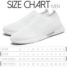 Mens Slip On Shoes Tennis Sports Sneakers Lightweight Casual Dress Summer Beach Slippers-2025 - 黑色 - 查看 8