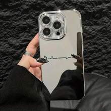 Funda con espejo de diseño minimalista para phone 16 Pro/16/15 Pro/14 Plus/13/12. Diseño duradero y elegante para un teléfono de lujo. - Colores mixtos 1 - Ver 1