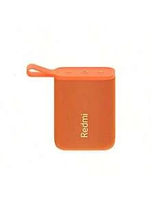 Redmi Bluetooth-Lautsprecher, IP67 Staub- und Wasserbeständigkeit, Lange Akkulaufzeit, Hi-Fi-Bassverstärkung, Tragbarer Lautsprecher für Outdoor-Camping und Radfahren, Mehrfarbig, Attraktives Geschenk, Orange - Orange - Übersicht 2