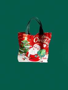 1 pieza Bolsa de regalo de Navidad, Bolsa de lona de regalo de caramelos con forma de manzana. Bolsas de Navidad, Bolsas de regalo de Navidad, Bolsas de lona de regalo de caramelos. Bolsa de Papá Noel. Bolsa de regalo de Navidad.