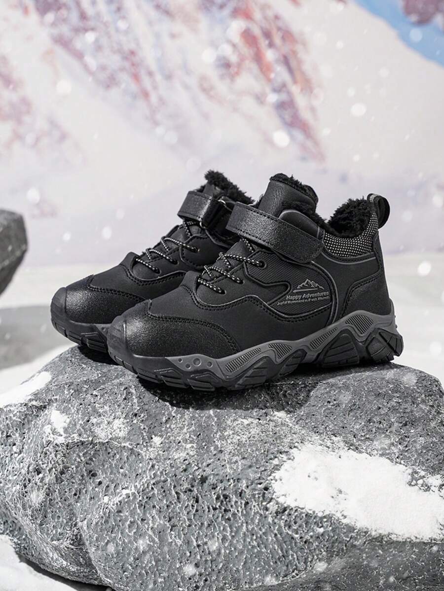 Kids Warm Snow Boots, Boys Winter Warm Shoes