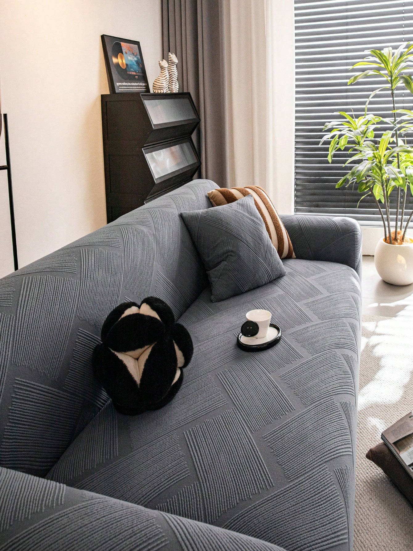 غطاء أريكة مطاطي