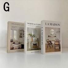 3pcs Vintage-Style Decorative Books, Fake Books, Simulation Books, Decor Books For Bookshelf, Cafe, Hotel, Photography Props, Film/Video Conversion Models, Nordic Home Decor, Coffee Table Accessories