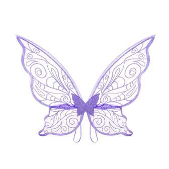 Foldable Fairy Elf Ears, Flower Headband, Wands, Butterfly Wings Props For Adult & Kids Party Cosplay Halloween Costume