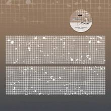 1卷2米复古纹理和纸胶带，创意美学贴纸，DIY装饰拼贴工艺用品，节日礼物，个性化剪贴簿学校文具剪贴簿用品趣味贴纸笔记本电脑贴纸Kindle手机贴纸 - 彩色 - 查看 16