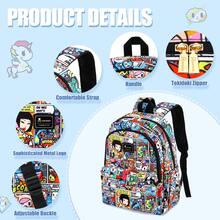 Official Tokidoki Unicorno Backpack With Keychain For Women Men, Cartoon Large Capacity Travel Laptop Book Bag Casual Daypack Shoulder Bag - Nhiều màu - Xem 4