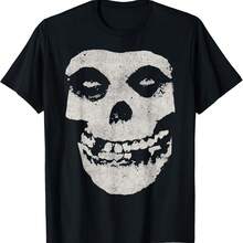 Misfits – Distressed Skull T-Shirt - Black 03 - View 1