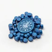 200 颗/包八角形封蜡珠，用于印章、手工制作卡片信封装饰、婚礼请柬、礼品包装、信封封口、派对请柬、剪贴簿、火漆封蜡珠 DIY - 多色 - 查看 20